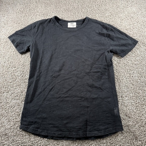 Kith Shirt Mens Small Gray Short Sleeve Tee Pinnacle 200 GSM Cotton Casual - Picture 1 of 9